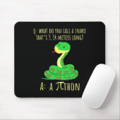 Python Pithon Pi Symbool Grappige Wiskunde Docent Muismat (Met muis)