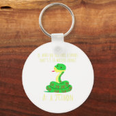 Python Pithon Pi-symbool Grappige wiskundeleraar P Sleutelhanger (Voorkant)