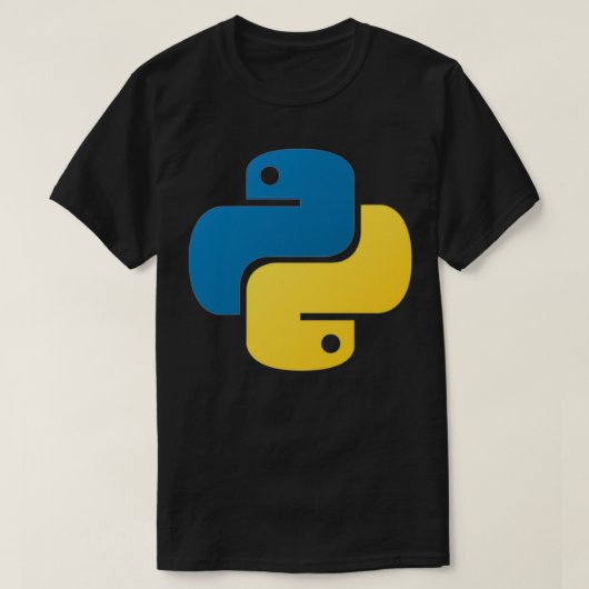 python - programmeertaal t-shirt (Design voorkant)