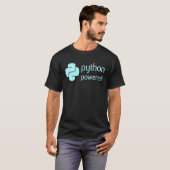 Python Programmer Computer Developers T-shirt (Voorkant volledig)