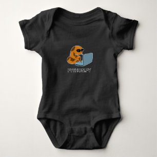 Python Programmer Funny Snake Romper