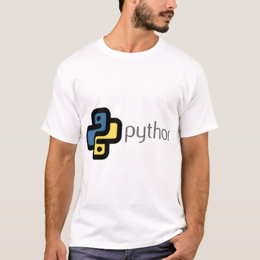 Python programmeren t-shirt (Voorkant)