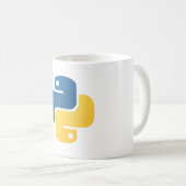 python - programmeringslogo koffiemok (Voorkant rechts)
