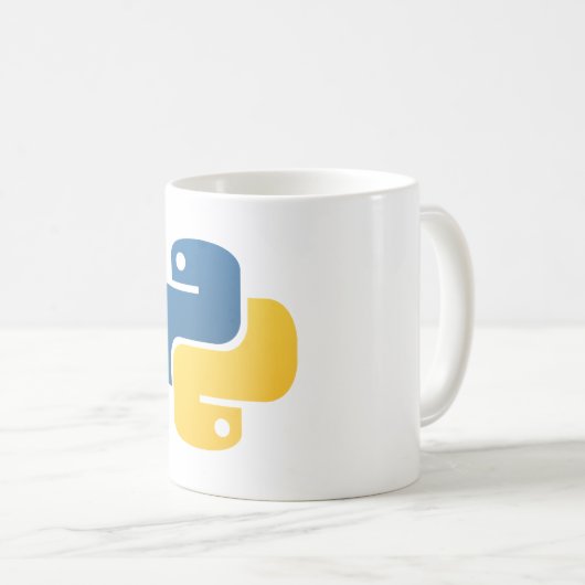 python - programmeringslogo koffiemok (Voorkant rechts)