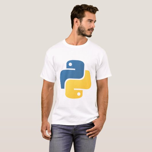 Python Programming T-shirt (Voorkant volledig)