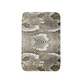 Python Skin: Dierlijk Patroon Ontwerp Badmat (Voorkant Verticaal)