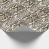 Python Skin: Dierlijk Patroon Ontwerp Cadeaupapier (Hoek)