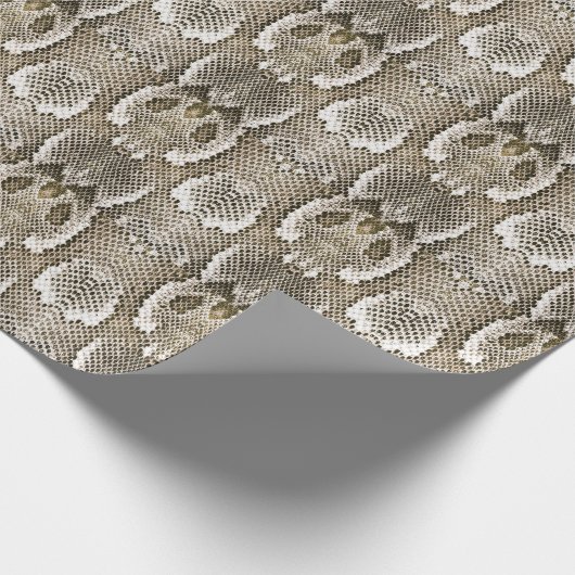 Python Skin: Dierlijk Patroon Ontwerp Cadeaupapier (Hoek)