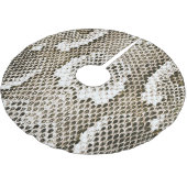 Python Skin: Dierlijk Patroon Ontwerp Kerstboom Rok (Gekanteld)