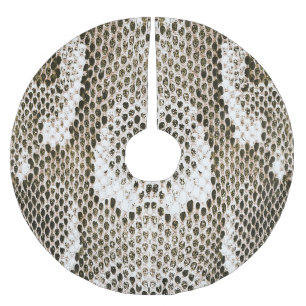 Python Skin: Dierlijk Patroon Ontwerp Kerstboom Rok