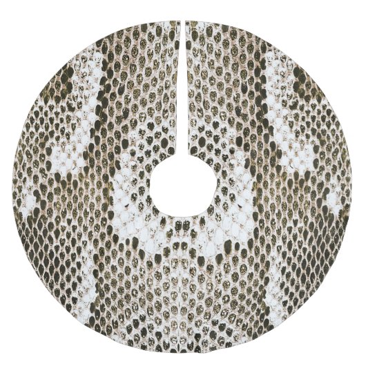Python Skin: Dierlijk Patroon Ontwerp Kerstboom Rok (Voorkant)
