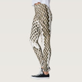 Python Skin: Dierlijk Patroon Ontwerp Leggings (Links)