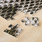 Python Skin: Dierlijk Patroon Ontwerp Legpuzzel (Zijkant)