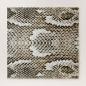 Python Skin: Dierlijk Patroon Ontwerp Legpuzzel (Horizontaal)