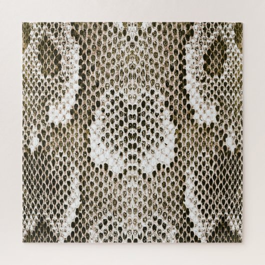 Python Skin: Dierlijk Patroon Ontwerp Legpuzzel (Verticaal)