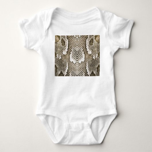 Python Skin: Dierlijk Patroon Ontwerp Romper (Voorkant)
