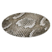Python Skin: Dierlijk Patroon Ontwerp Snijplank (Hoek)