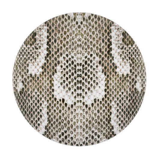 Python Skin: Dierlijk Patroon Ontwerp Snijplank (Voorkant)