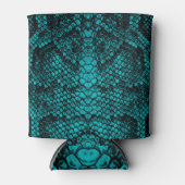 Python Skin: Slangenpatroon ontwerp Blikjeskoeler (Voorkant)