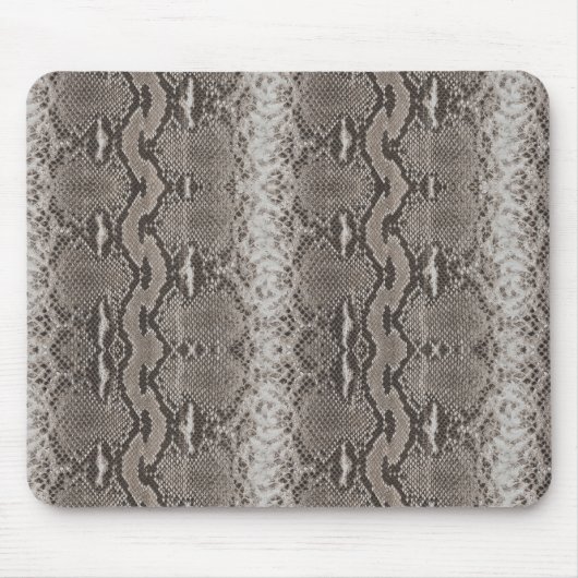 Python Slangenhuid Dierenprint Muismat (Voorkant)