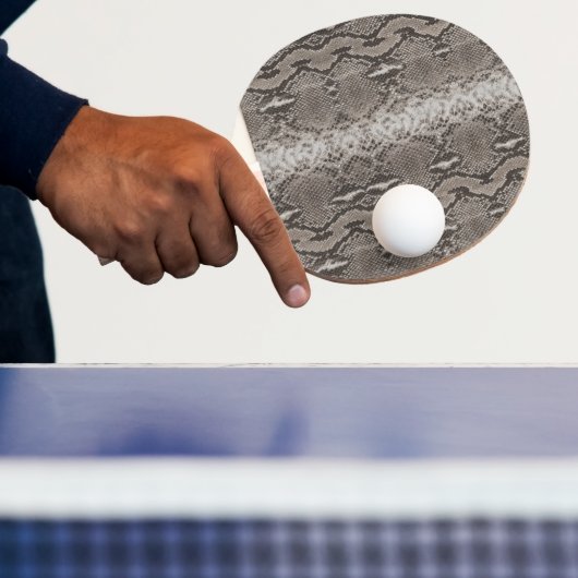 Python Slangenhuid Dierenprint Tafeltennisbatje (Insitu)