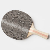 Python Slangenhuid Dierenprint Tafeltennisbatje (Zijkant)