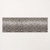Python Slangenhuid Dierenprint Yogamat (Achterkant (horizontaal))