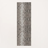 Python Slangenhuid Dierenprint Yogamat (Voorkant)