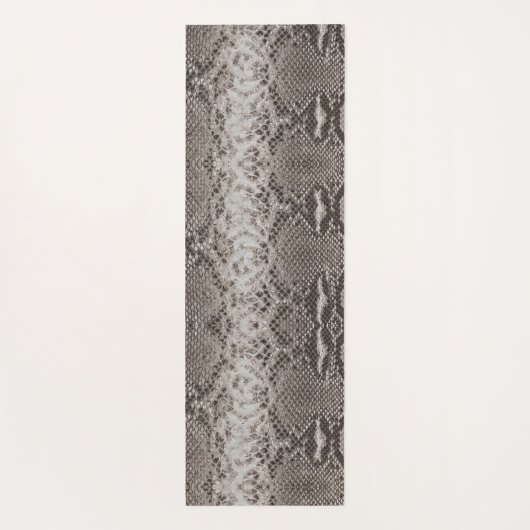 Python Slangenhuid Dierenprint Yogamat (Achterkant)