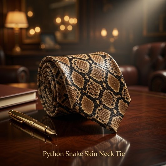 Python Slangenhuid  Stropdas