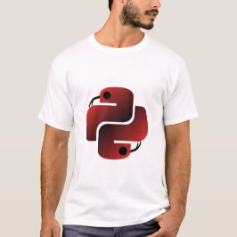 Python slangenontwerp t-shirt