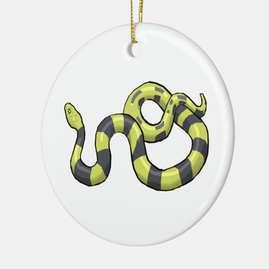 Python Snake Keramisch Ornament (Links)