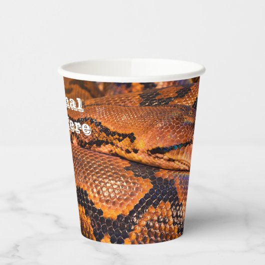 Python Snake Papieren Bekers (Links)