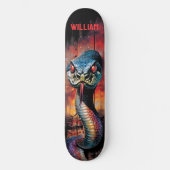 Python Snake Persoonlijk Skateboard (Voorkant)