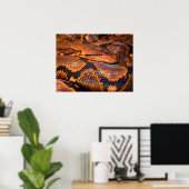 Python Snake Poster (Thuiskantoor)