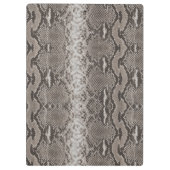 Python Snake Skin Animal Print Klembord (Achterkant)