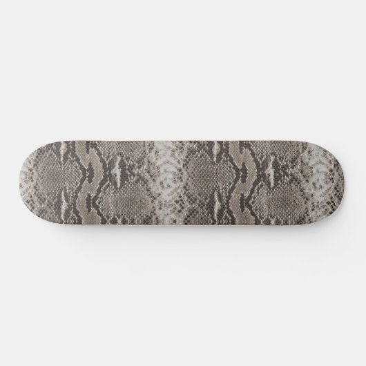 Python Snake Skin Animal Print Persoonlijk Skateboard (Horizontaal)