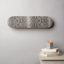 Python Snake Skin Animal Print Persoonlijk Skateboard