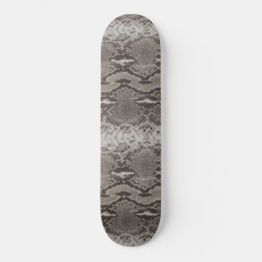 Python Snake Skin Animal Print Persoonlijk Skateboard (Voorkant)