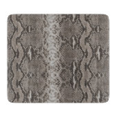 Python Snake Skin Animal Print Snijplank (Voorkant)