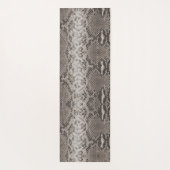 Python Snake Skin Animal Print Yogamat (Achterkant)