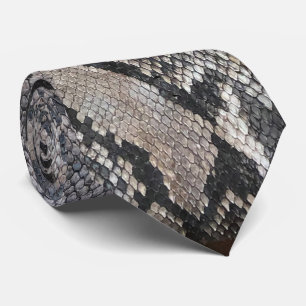 Python Snake Skin - Rijke Elegante Luxe Mode Stropdas