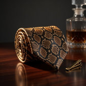 Python Snake Skin Stropdas