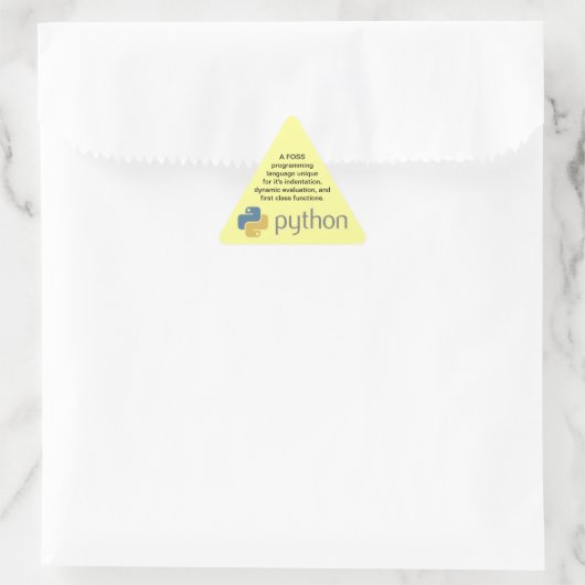 Python-Sticker Sticker (Tas)