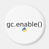 Python Vuilnisman Magneet (Voorkant)