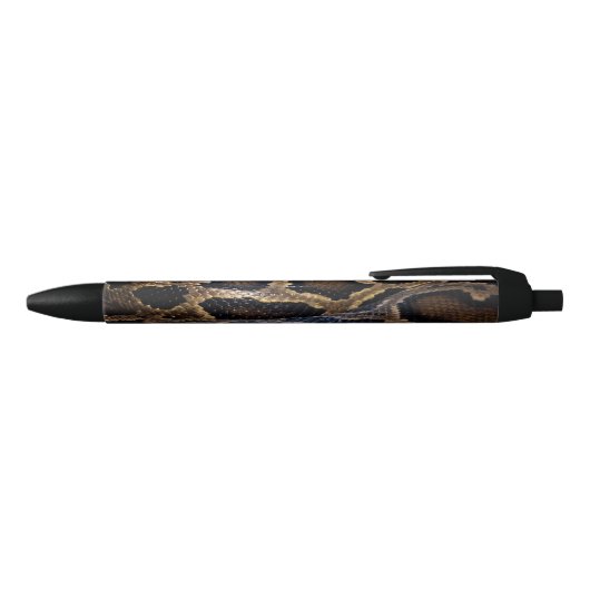 Python Zwarte Inkt Pen (Bovenkant)