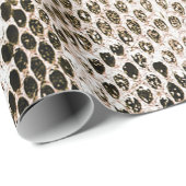 pythonhuid, slangenpatroon, dierlijk huidpatroon d cadeaupapier (Rol Hoek)