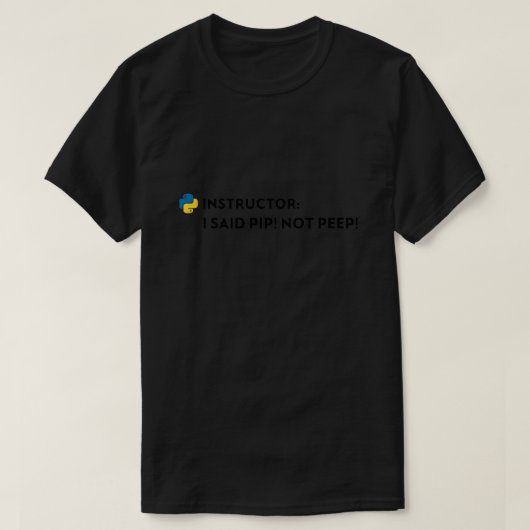 Pythonpitp T-shirt (Design voorkant)