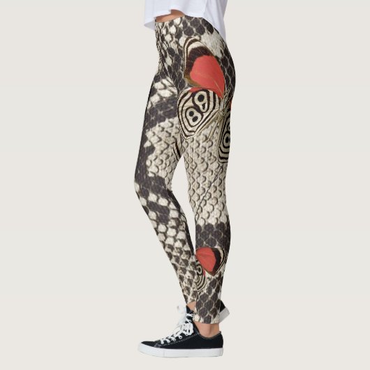 Pythons Love Butterflies Leggings (Links)