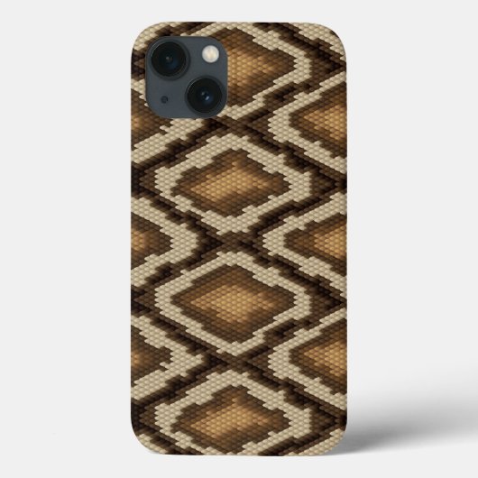 Pythonslang huidpatroon 2 Case-Mate iPhone case (Achterkant)